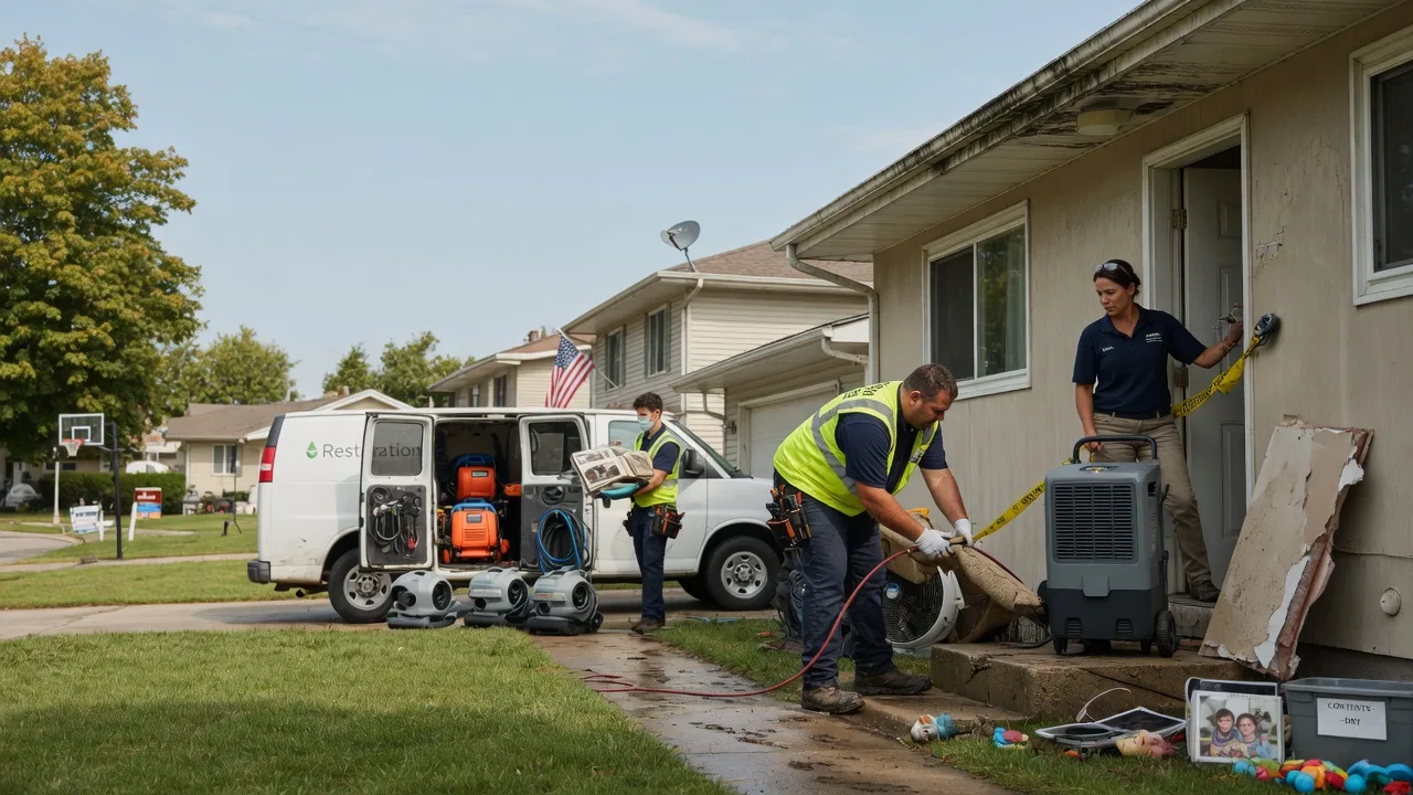 Water Damage Restoration in Pilot Point, TX near me